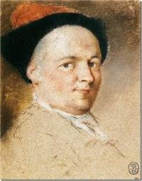 Portrait of Nicolas Vleughels: Self-portrait